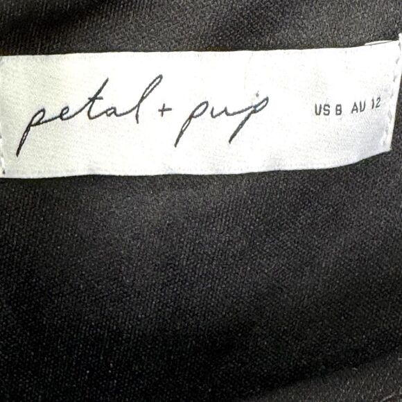 Petal + Pup Amren Dress Womens 8 AU 12 Floral Ruffle Maxi Tiered Spaghetti Strap - Picture 4 of 12